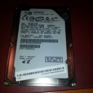 Disque dur sata 2,5'' 160 Go Hitashi 7K320 7200t/min