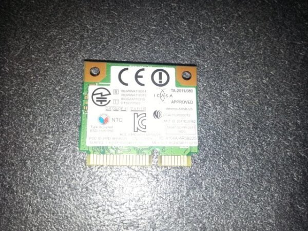 Carte wifi pc portable Sony SVE151J13M SVE1513B1EW