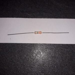 Résistance 3.3M Ohms 1/4 watt