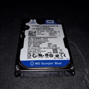 Disque dur Western Digital 2.5 - modèle: WD1600BEVT - 160GB Sata