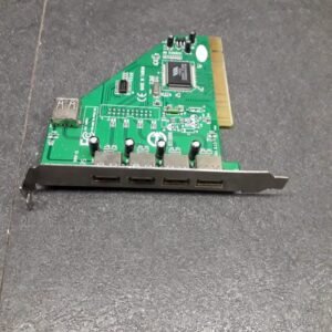 Carte Pci 5 Ports 4 externes + 1 port interne Usb