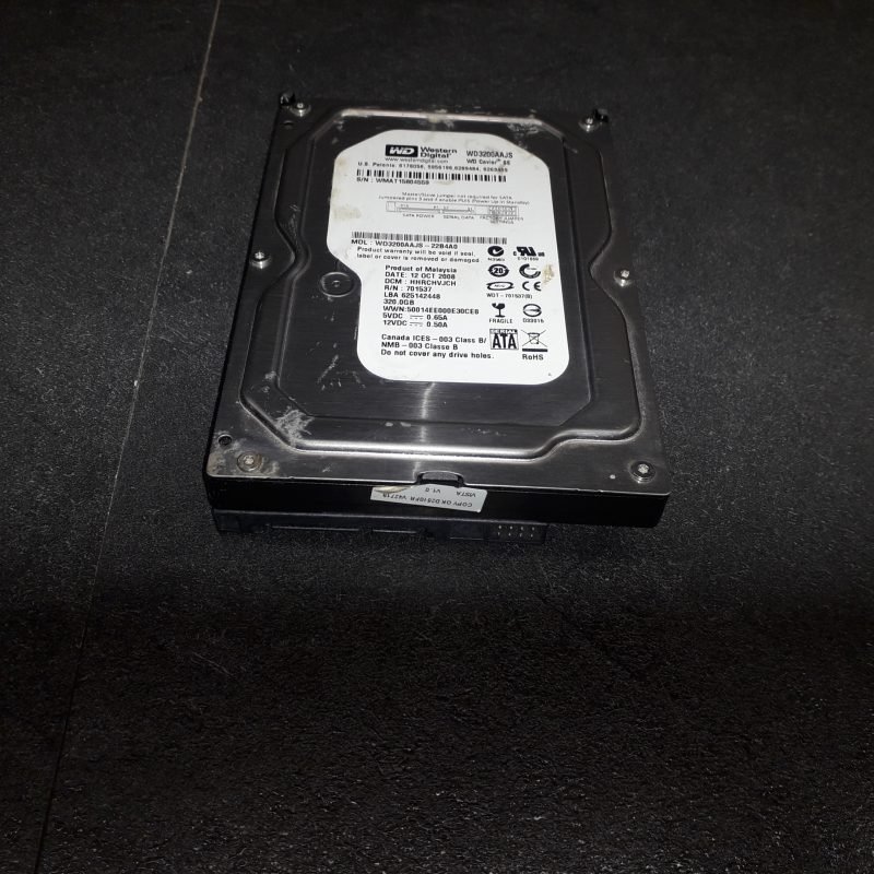 Disque dur WESTERN DIGITAL SATA WD3200AAJS 320GB SATA 3.5