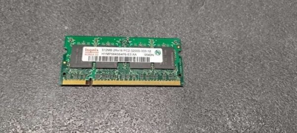 Hynix 512 MB 2RX16 PC2–5300S-555–12 hymp564s64bp6 Y5 ab
