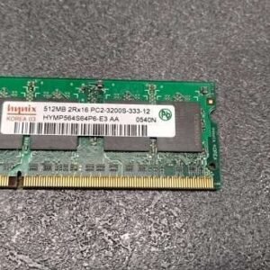 Mémoire Hynix 512Mb 2rx16 pc2-3200s-333-12