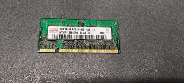 Mémoire hynix 1GB 2rx16 pc2-6400s-666-12