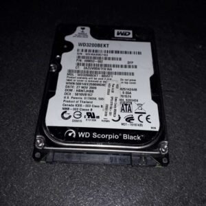 Disque Dur 2.5″ Sata 320 Go WD Scorpio Black WD3200BEKT