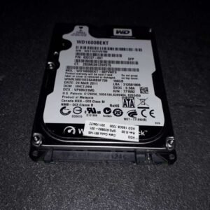 Disque Dur 2.5″ Sata 160 Go WD Scorpio Black WD1600BEKT