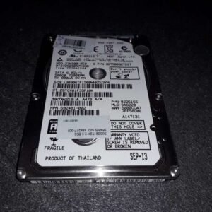 Disque dur HGST 2.5″ Sata 500 Go modèle Z7K500-500