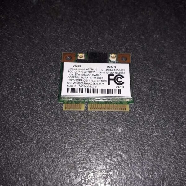 Carte wifi Atheros ATH-AR5B125