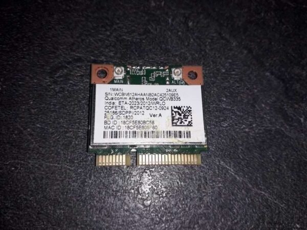 Carte Wifi Qualcomm Atheros QCWB335
