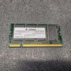 Mémoire INFINEON HYS64D32020GDL-7-B 256 Mo DDR SODIMM PC2100-2033-0-A1 CL2