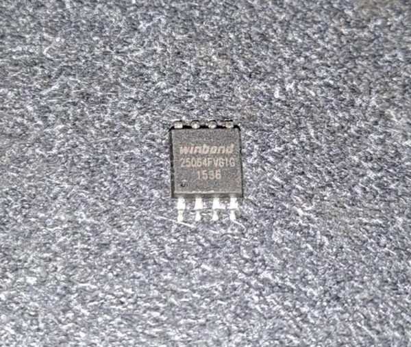 Puce Bios 25Q64FV61G8 programmée pour carte mère MSI_970A-G43
