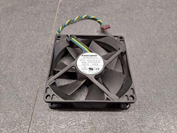 Ventilateur châssis 92x92x25mm Foxconn 12V 0.4A PV902512PSPF 435452-001 4 pins