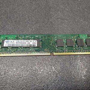 Mémoire Samsung 512MB 1Rx8 PC2-5300U-555-12-ZZ M378T6553EZS-CE6