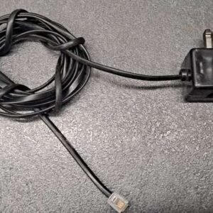 Prise téléphonique + câble 2.50m et connecteur RJ11