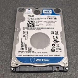 Disque Dur Western Digital WD5000LPVX Bleu interne 2.5" SATA