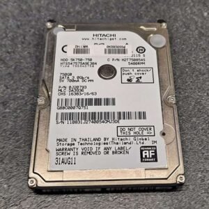 Disque dur SATA 2.5" HGST 750GB 5400RPM 5K750-750 HTS547575A9E384