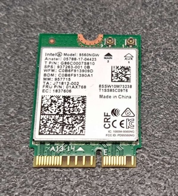 Carte wifi modèle 9560NGW