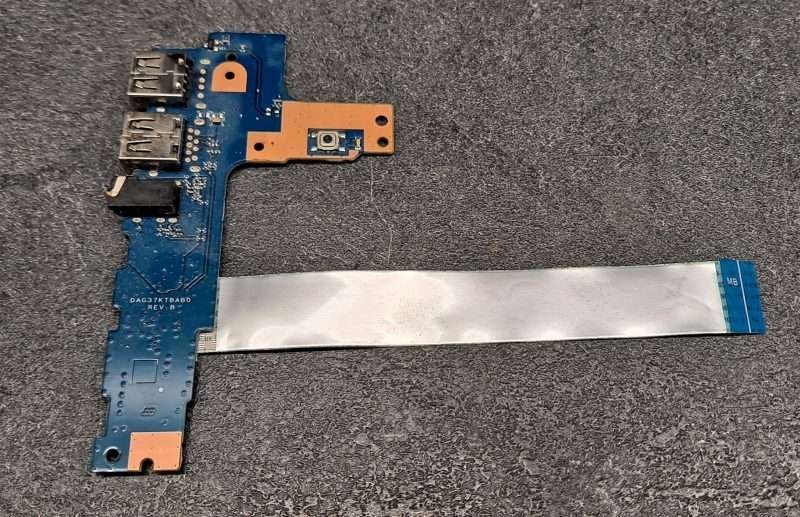 Module USB audio , bouton power pour HP 17-ab404nf