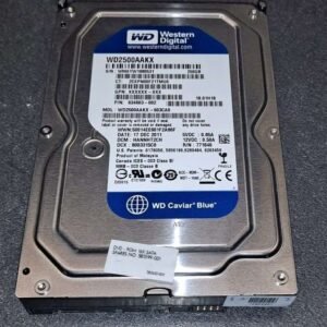 Disque dur 250 Go Western Digital , Sata 3, 3.5 pouces , 6gbits/s , WD500AAKX