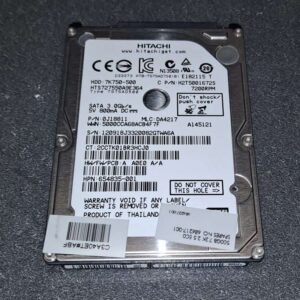 Disque dur HITACHI 7K750-500 2.5 pouces Sata 500 Go