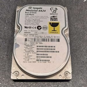 Disque dur IDE Seagate ST36424A Medalist 6424 6.4GB Internal 5400RPM 3.5