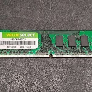 Mémoire Corsair Valueselect DDR2 2Gb PC2 667Mhz 5300U VS2GB667D2