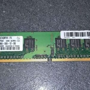 Mémoire 512Mo Ram V916764K24QBFW-F5 240-PIN DDR2 PC2-5300U 667Mhz CL5