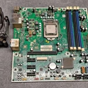 Carte mère ATX HP MS-7613 VER: 1.0 - Socket LGA1156 avec processeur intel core I7, façade arrière et ventirad