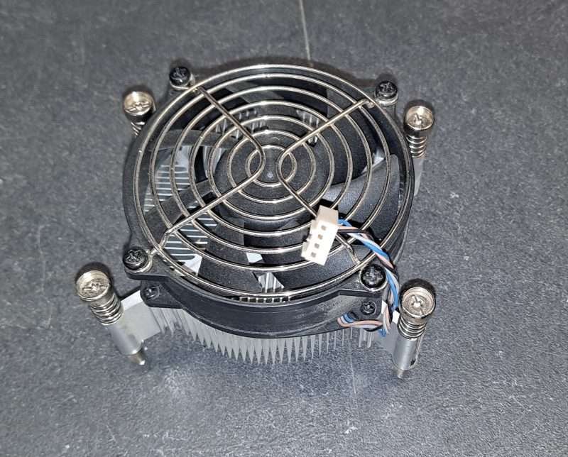 Ventirad Processeur HP 625257-001 Elite 8200 8300MT connecteur 4 Pin