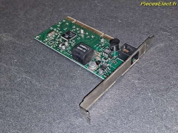 Carte modem OLITEC V.92 ready V2 PCI DATA FAX RJ-11