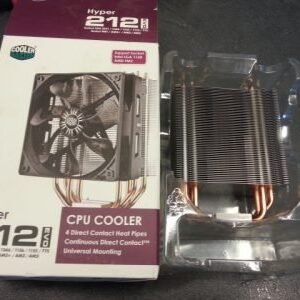 Dissipateur Cooler master hyper 212 Plus, Intel LGA 775,1156,1366 AMD 939,AM2-3