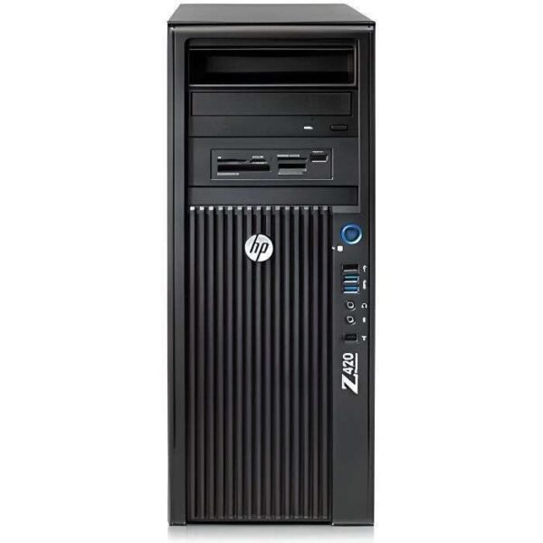 HP Z420,Workstation 3,7 GHz, Intel® Xeon® E5, 4 Go reconditionnée