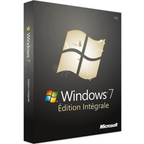 Windows 7 Édition Intégrale SP1 (32 bits) FR sur Clé USB bootable 8Go ou CD